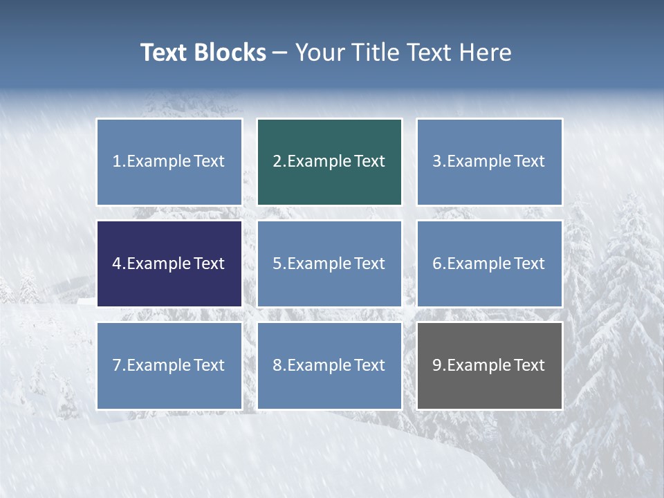 Illumination Nature Xmas PowerPoint Template