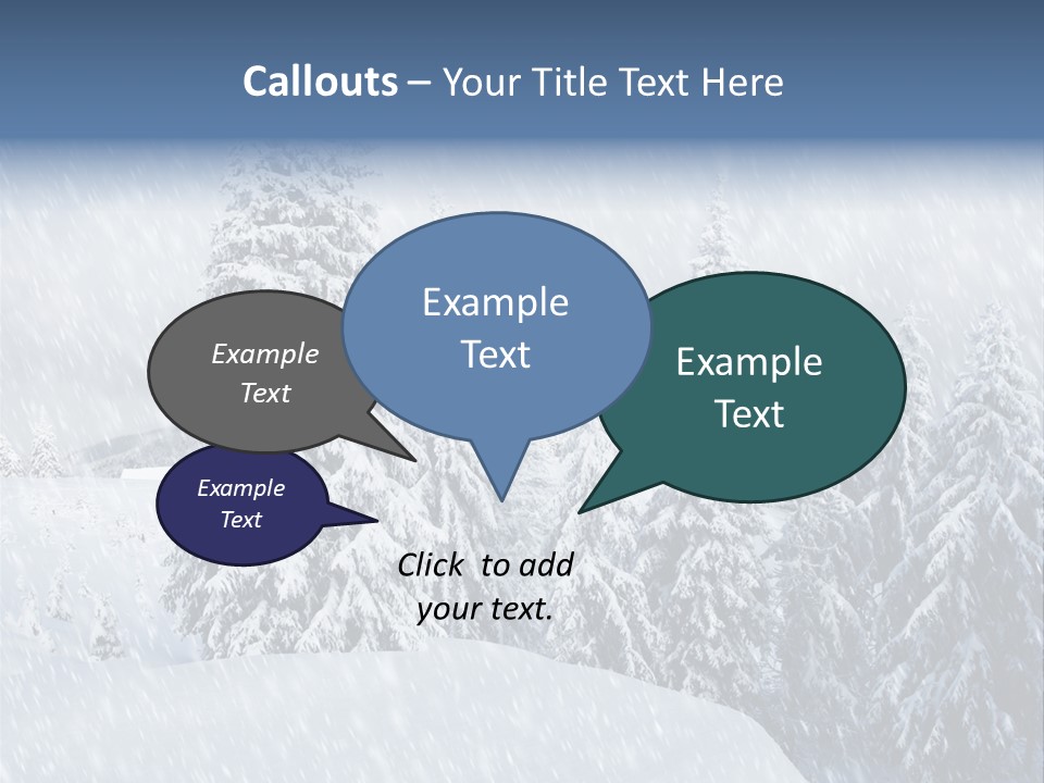 Illumination Nature Xmas PowerPoint Template