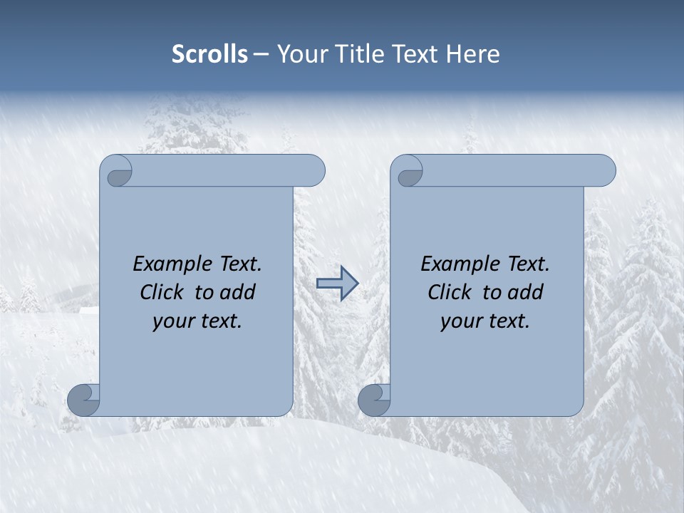 Illumination Nature Xmas PowerPoint Template