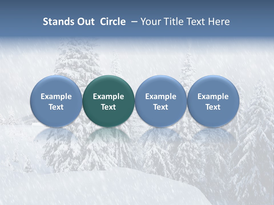 Illumination Nature Xmas PowerPoint Template