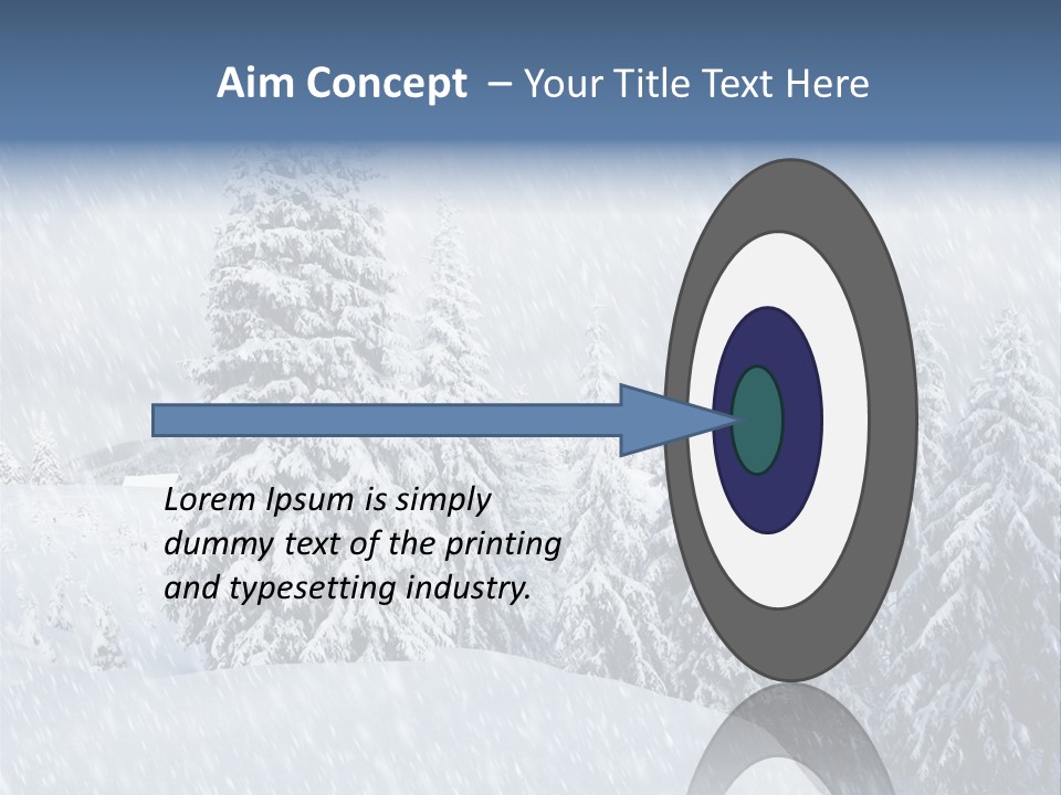 Illumination Nature Xmas PowerPoint Template