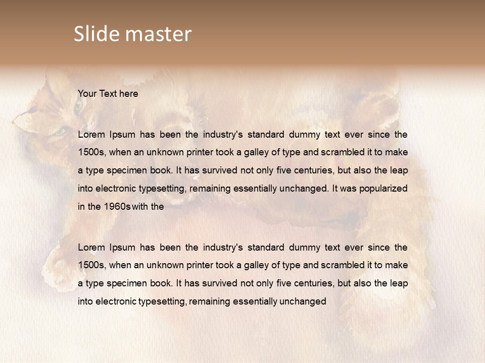 Expre Ion Wa H Graphic PowerPoint Template