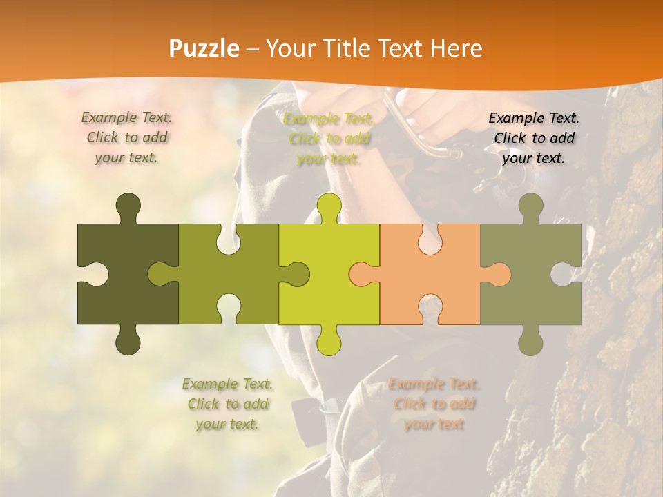 Fire Forest Ball PowerPoint Template