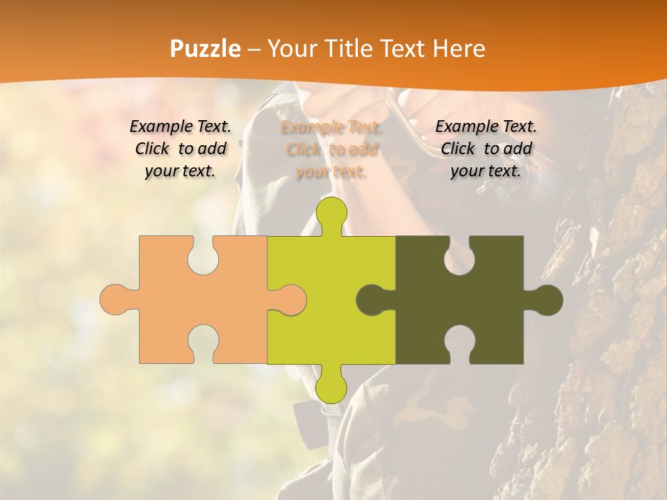 Fire Forest Ball PowerPoint Template