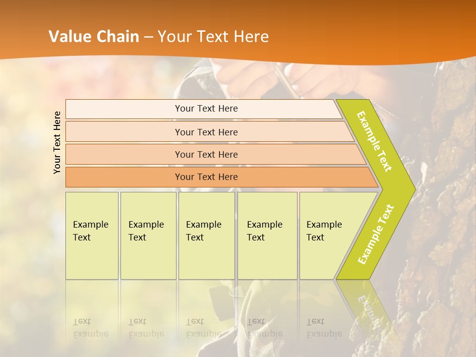 Fire Forest Ball PowerPoint Template