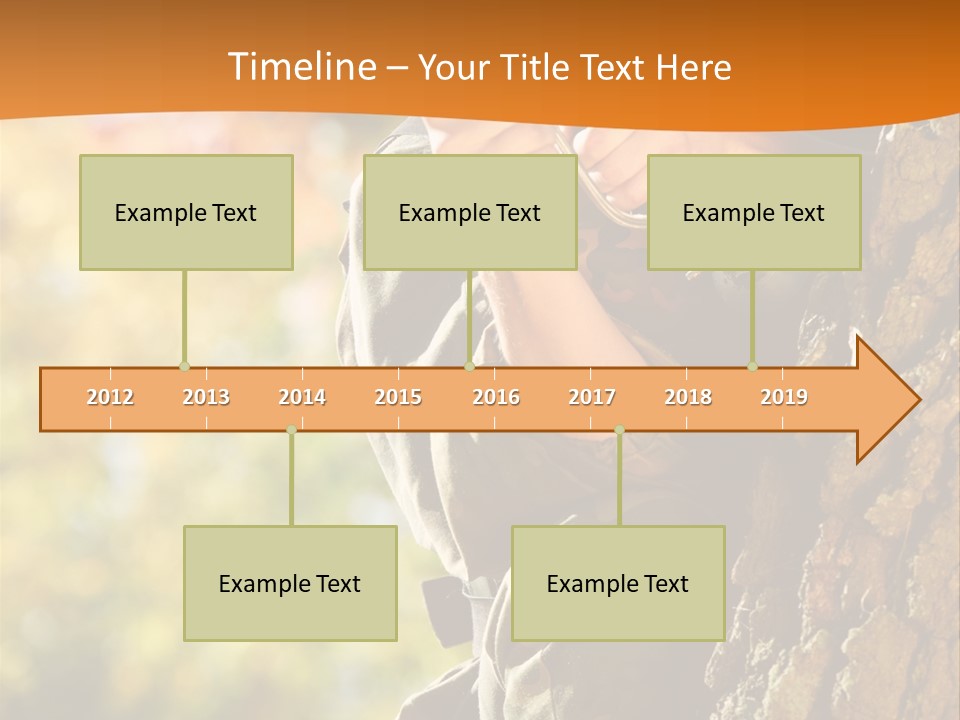 Fire Forest Ball PowerPoint Template