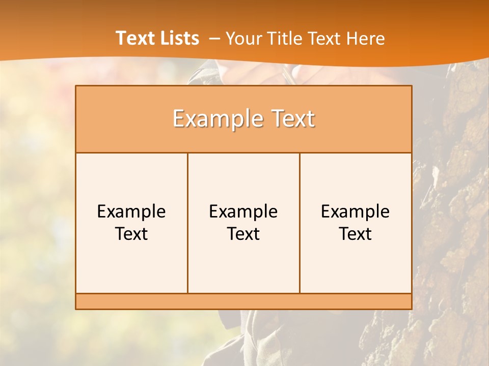 Fire Forest Ball PowerPoint Template