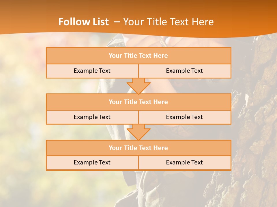 Fire Forest Ball PowerPoint Template