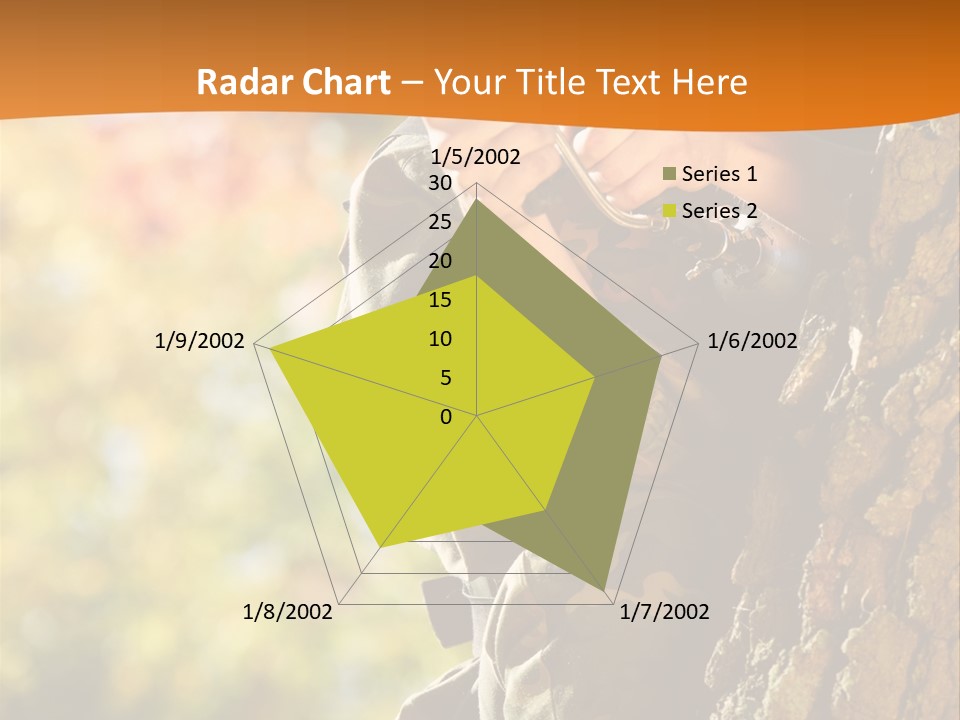 Fire Forest Ball PowerPoint Template