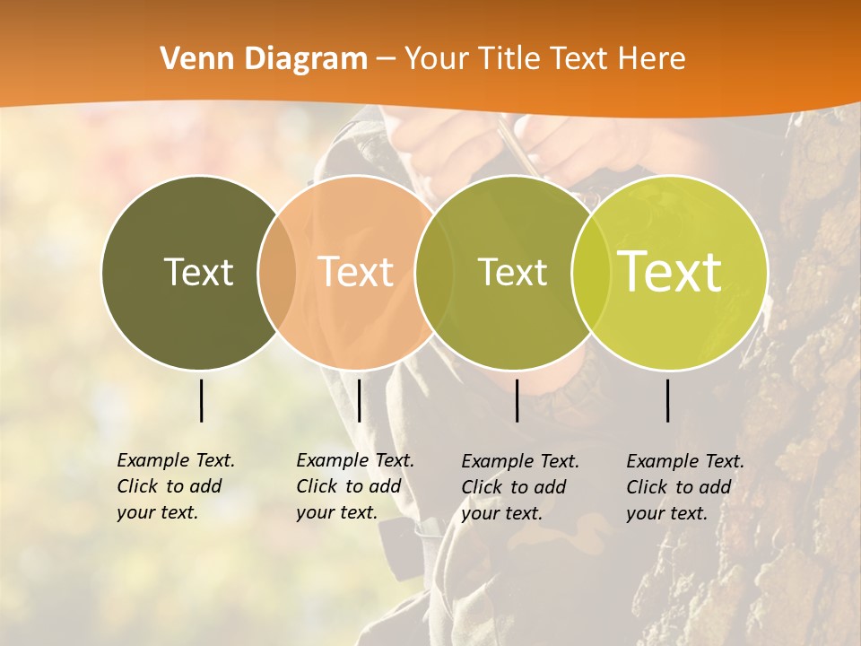 Fire Forest Ball PowerPoint Template