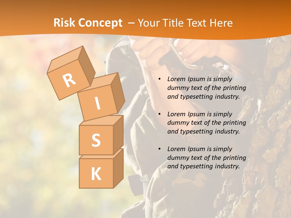 Fire Forest Ball PowerPoint Template