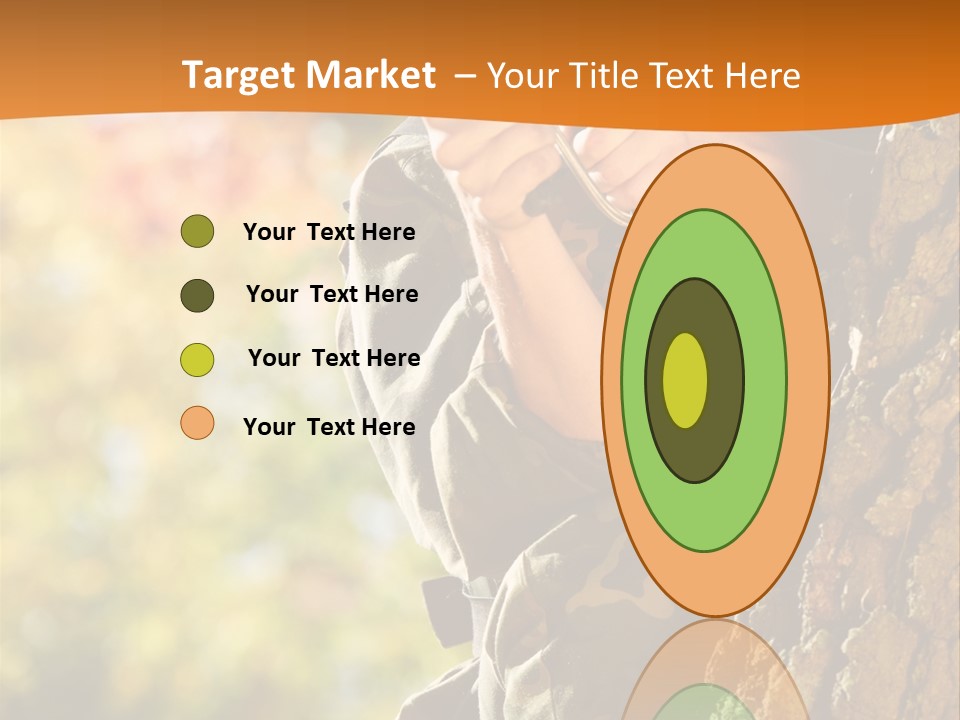 Fire Forest Ball PowerPoint Template