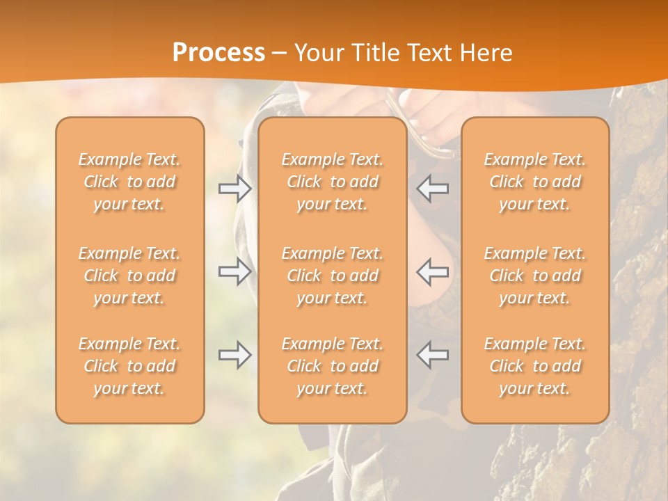 Fire Forest Ball PowerPoint Template
