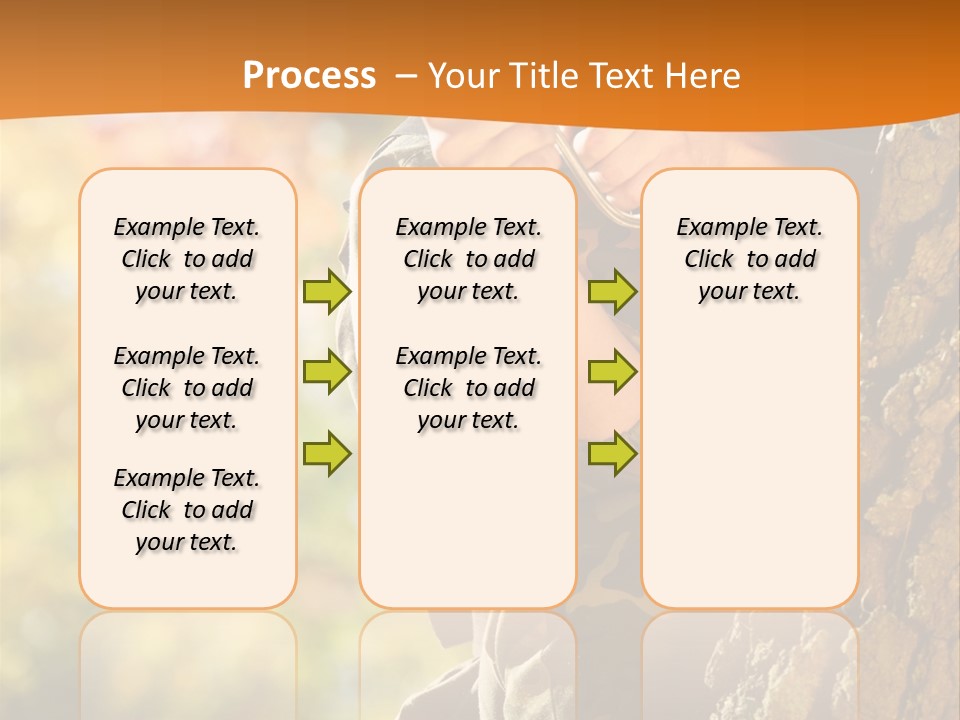 Fire Forest Ball PowerPoint Template