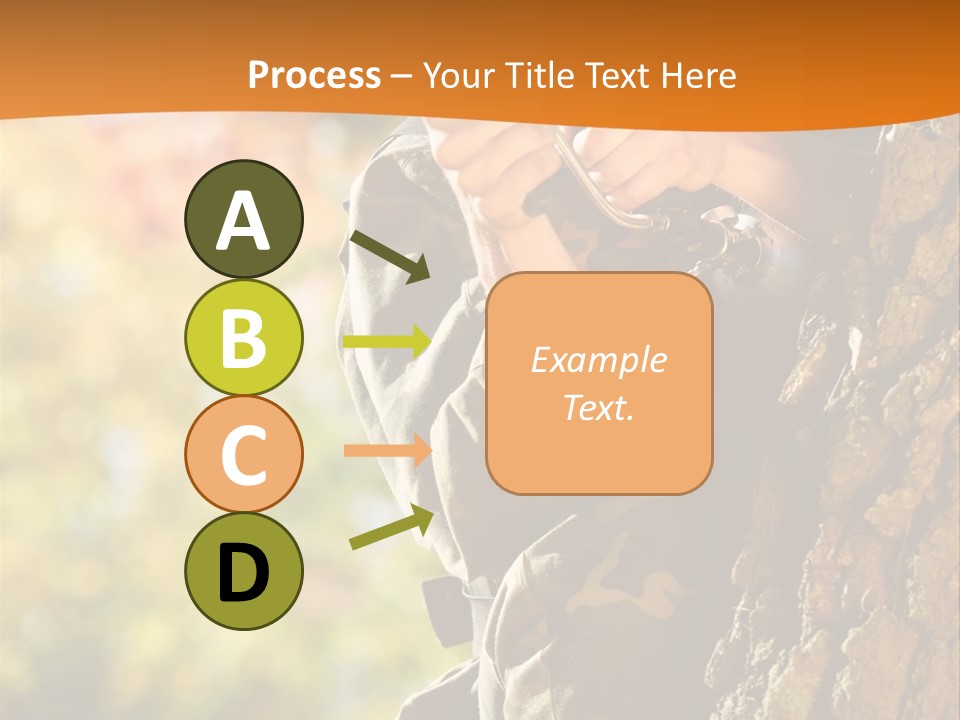 Fire Forest Ball PowerPoint Template