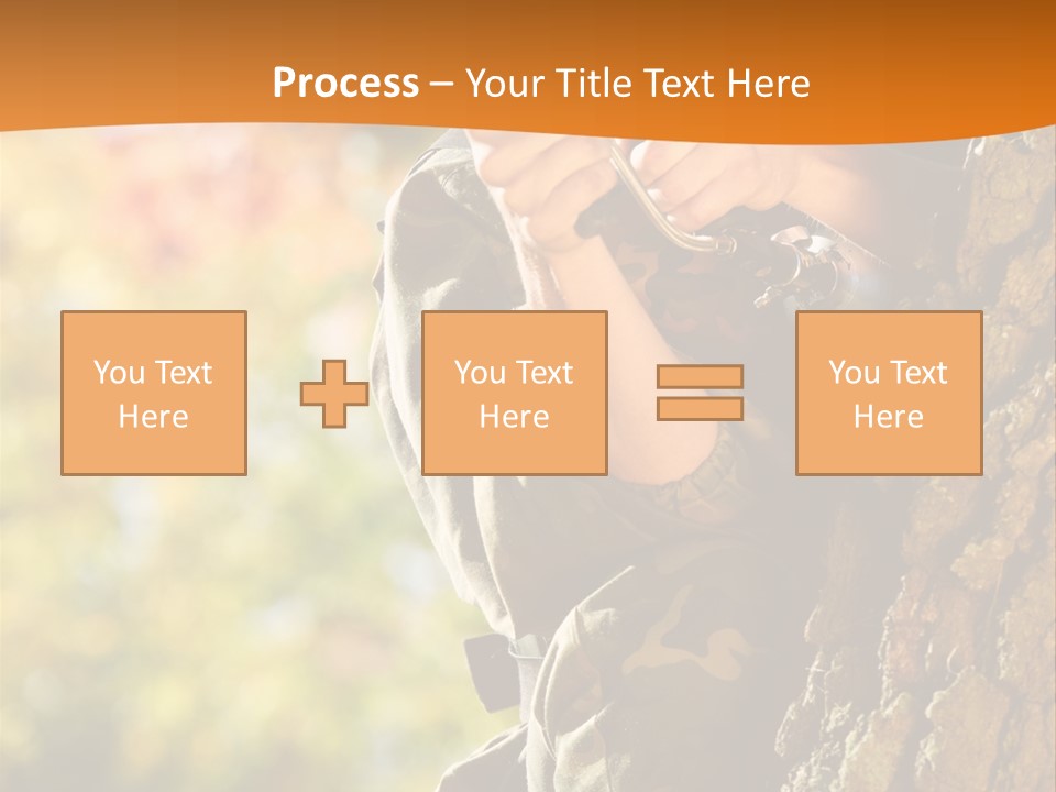 Fire Forest Ball PowerPoint Template