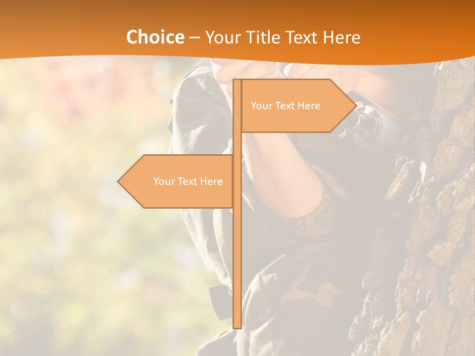 Fire Forest Ball PowerPoint Template