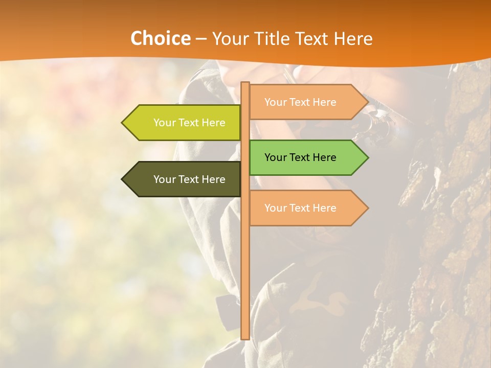 Fire Forest Ball PowerPoint Template