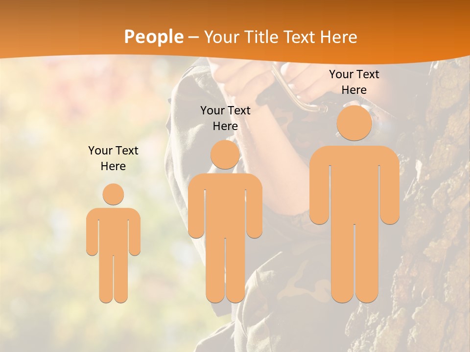 Fire Forest Ball PowerPoint Template