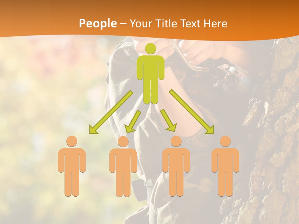 Fire Forest Ball PowerPoint Template