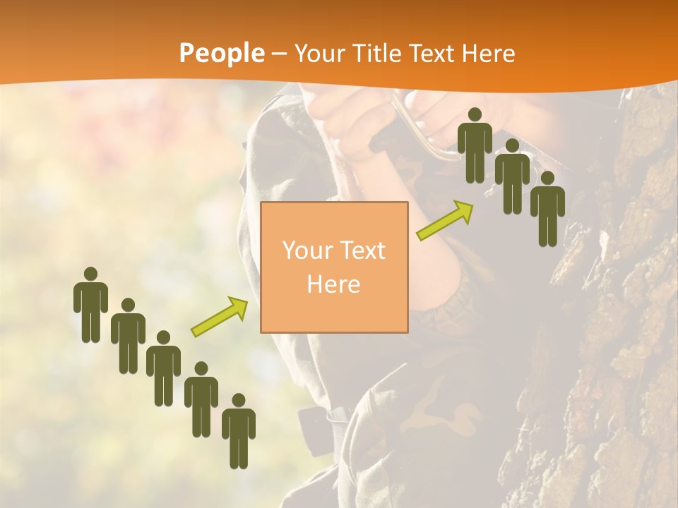 Fire Forest Ball PowerPoint Template