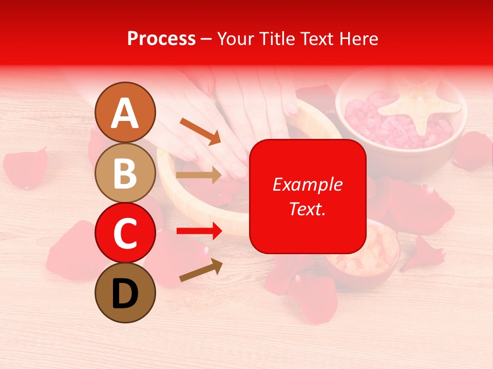Nail Healing Red PowerPoint Template