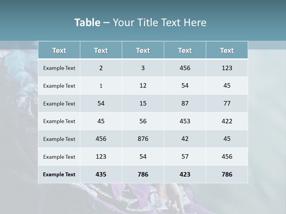 Tender Look Elegance PowerPoint Template