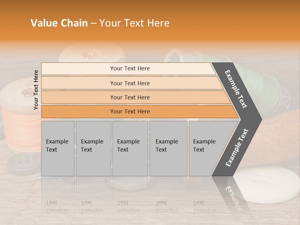 Thimble Sewing Thread PowerPoint Template