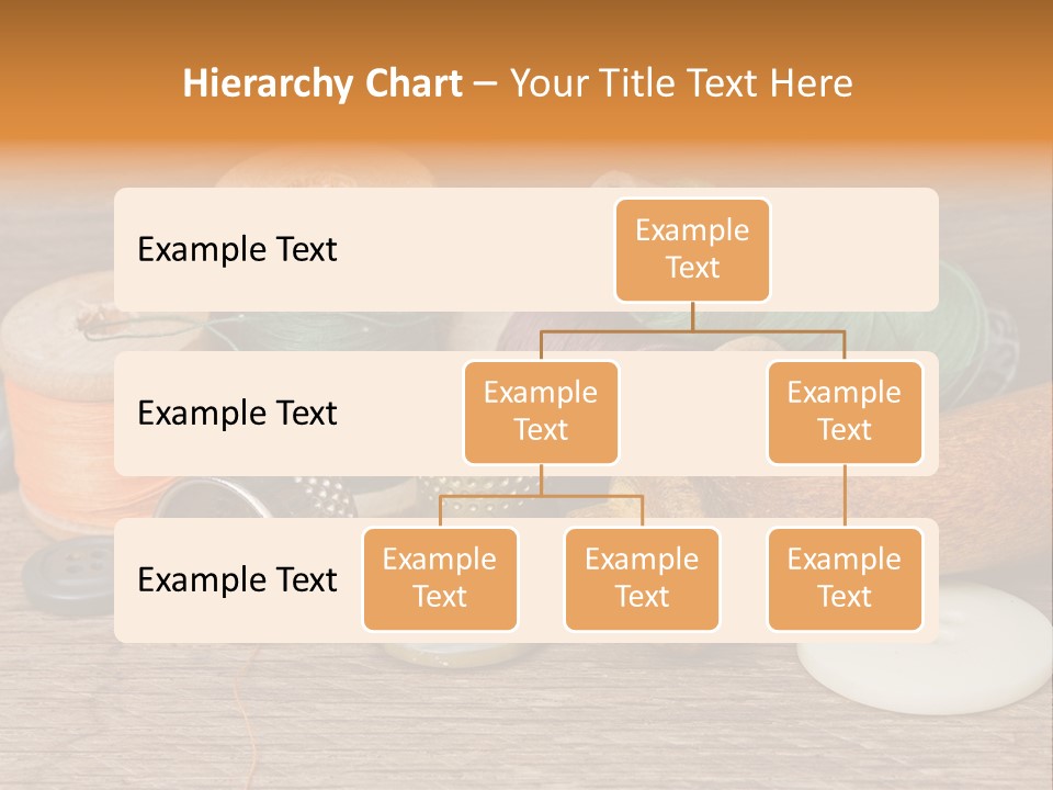 Thimble Sewing Thread PowerPoint Template