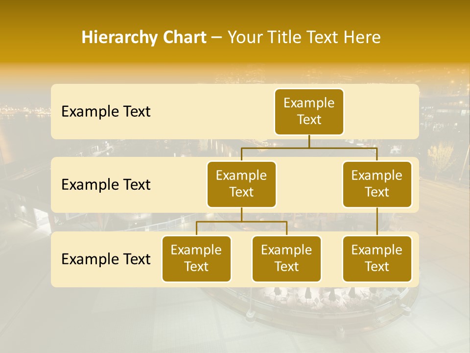 Cityscape Waterfront Yacht PowerPoint Template