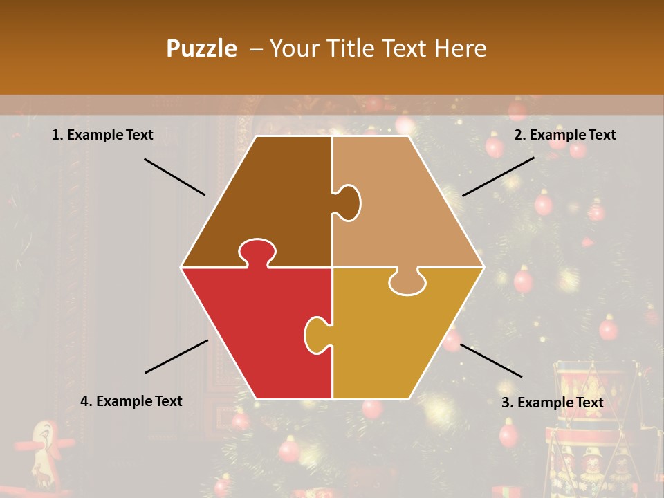 Advent Gifts Christmas Balls PowerPoint Template