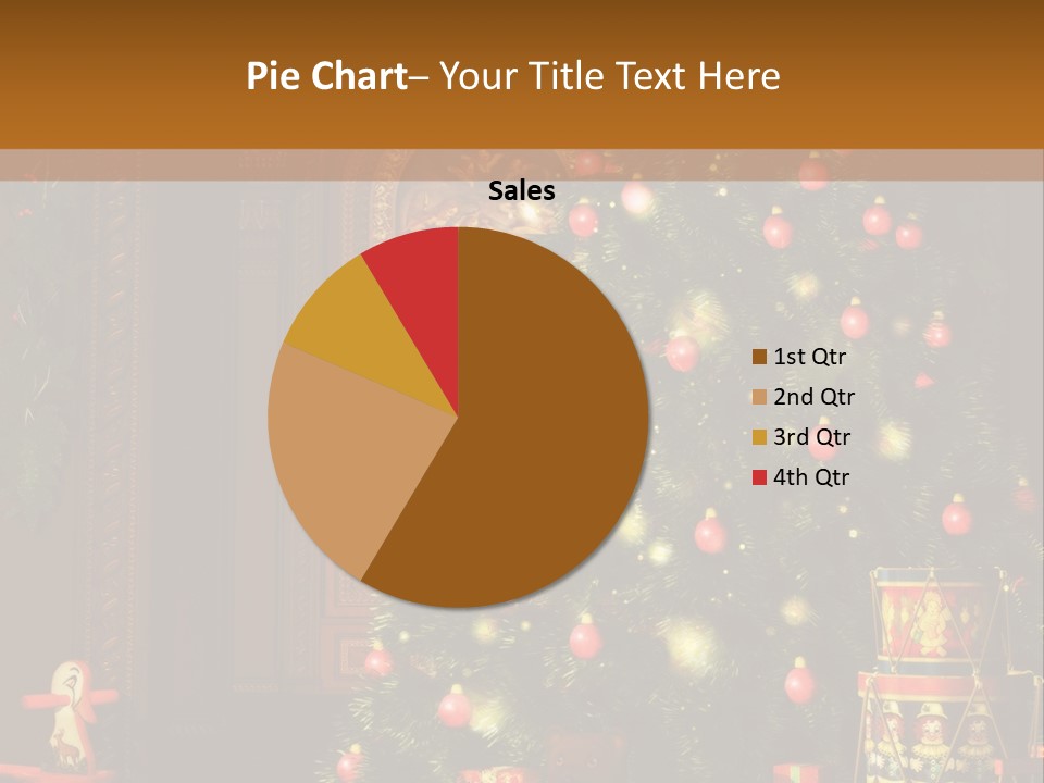 Advent Gifts Christmas Balls PowerPoint Template