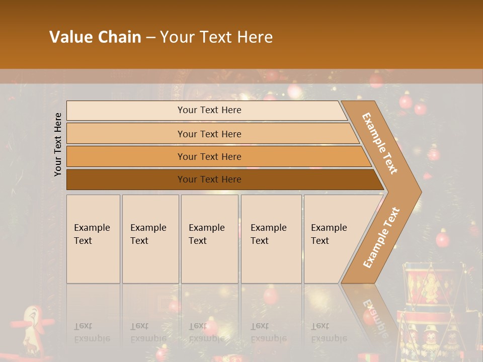 Advent Gifts Christmas Balls PowerPoint Template
