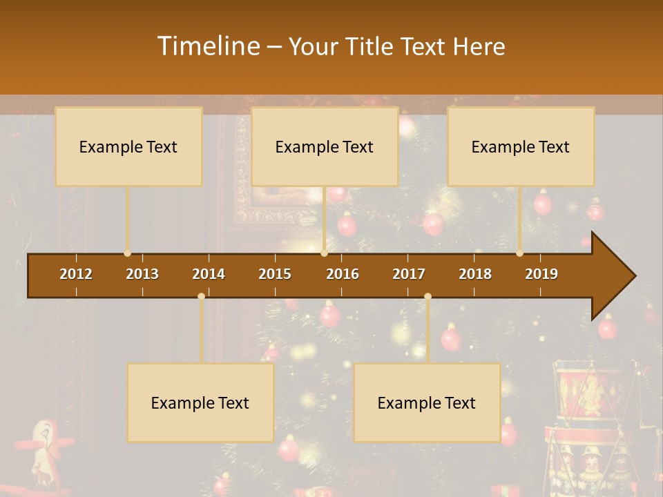 Advent Gifts Christmas Balls PowerPoint Template