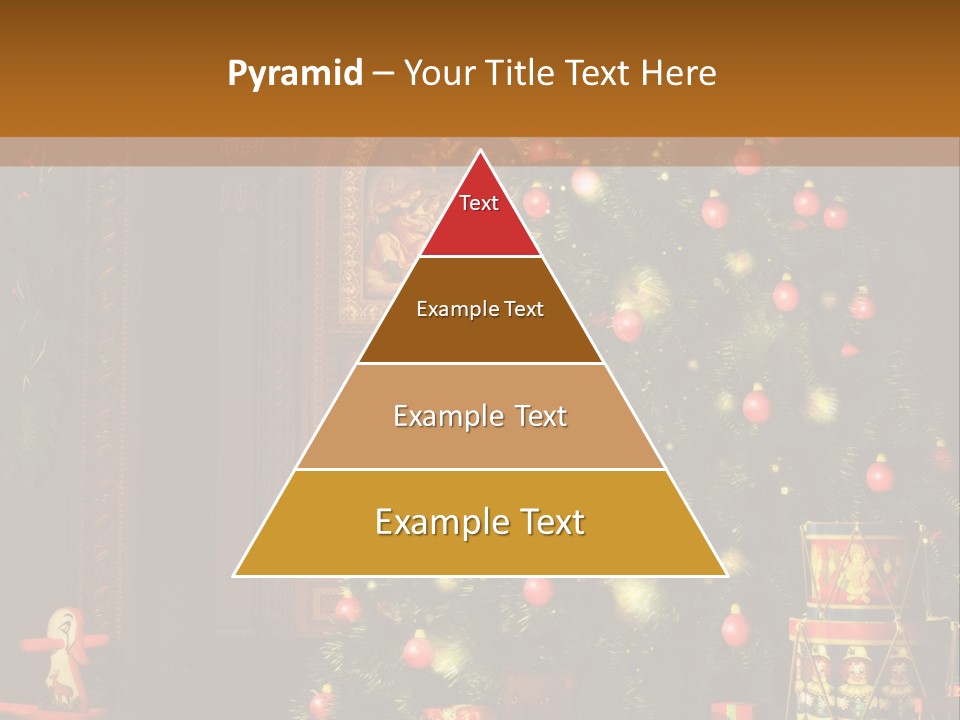 Advent Gifts Christmas Balls PowerPoint Template