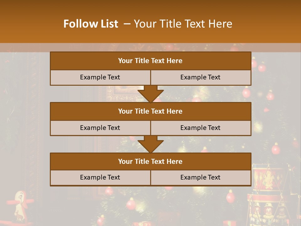 Advent Gifts Christmas Balls PowerPoint Template