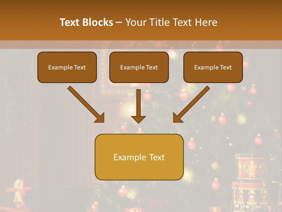 Advent Gifts Christmas Balls PowerPoint Template