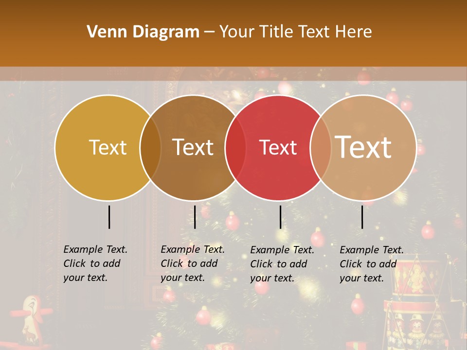 Advent Gifts Christmas Balls PowerPoint Template