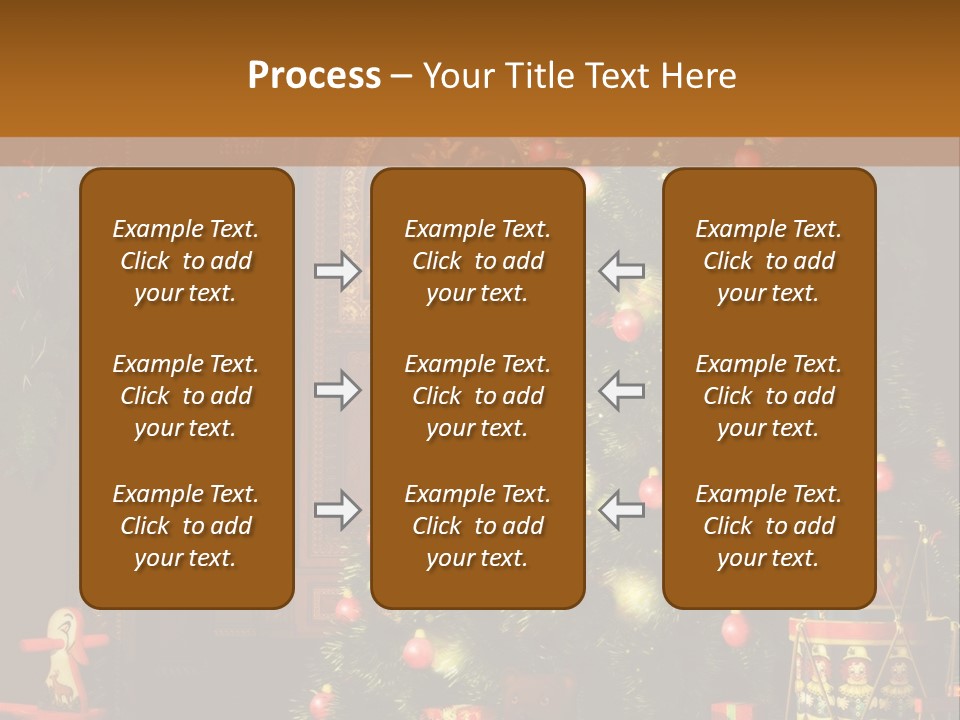 Advent Gifts Christmas Balls PowerPoint Template