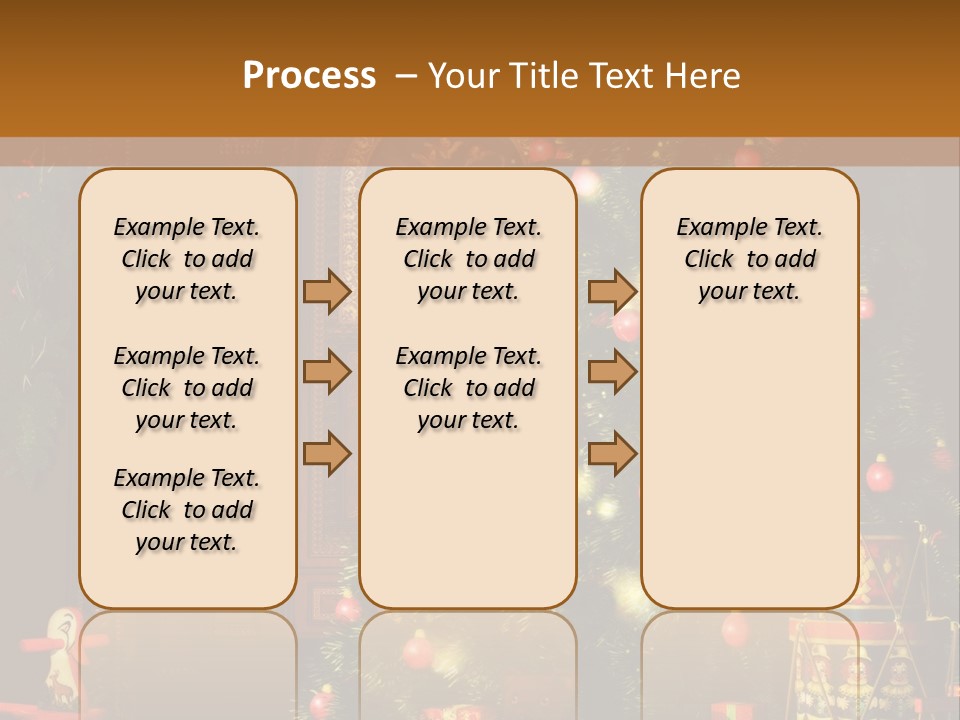 Advent Gifts Christmas Balls PowerPoint Template