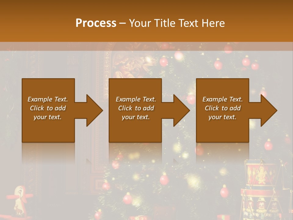 Advent Gifts Christmas Balls PowerPoint Template
