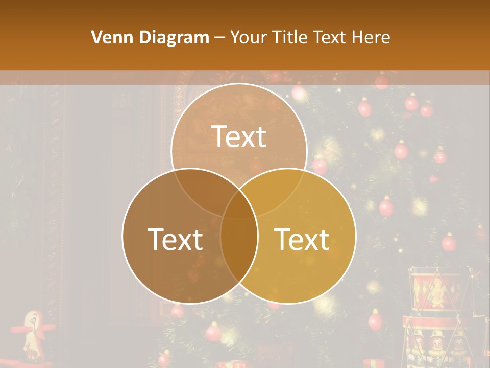 Advent Gifts Christmas Balls PowerPoint Template