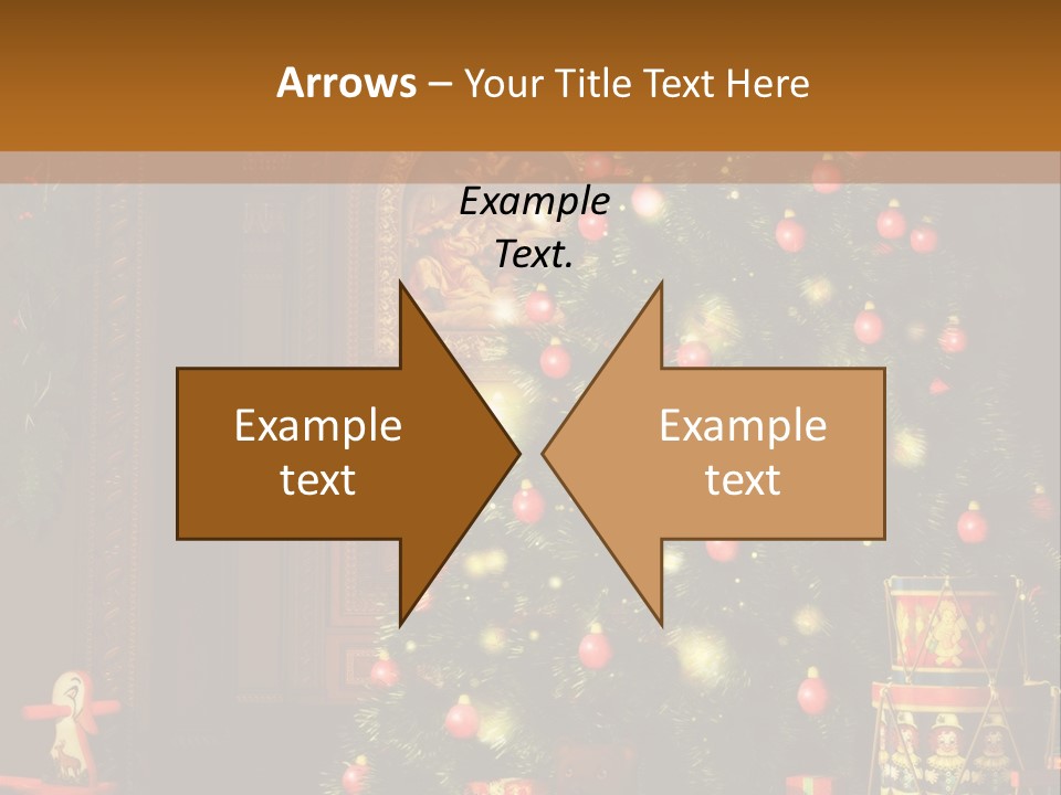 Advent Gifts Christmas Balls PowerPoint Template