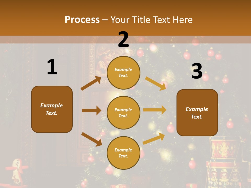 Advent Gifts Christmas Balls PowerPoint Template