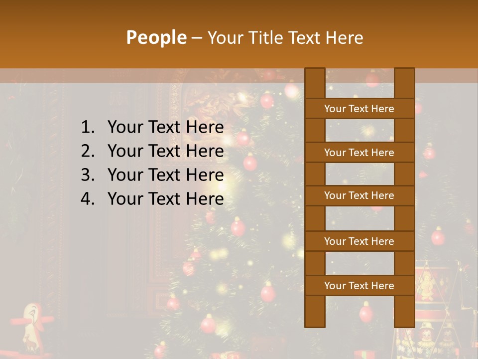 Advent Gifts Christmas Balls PowerPoint Template