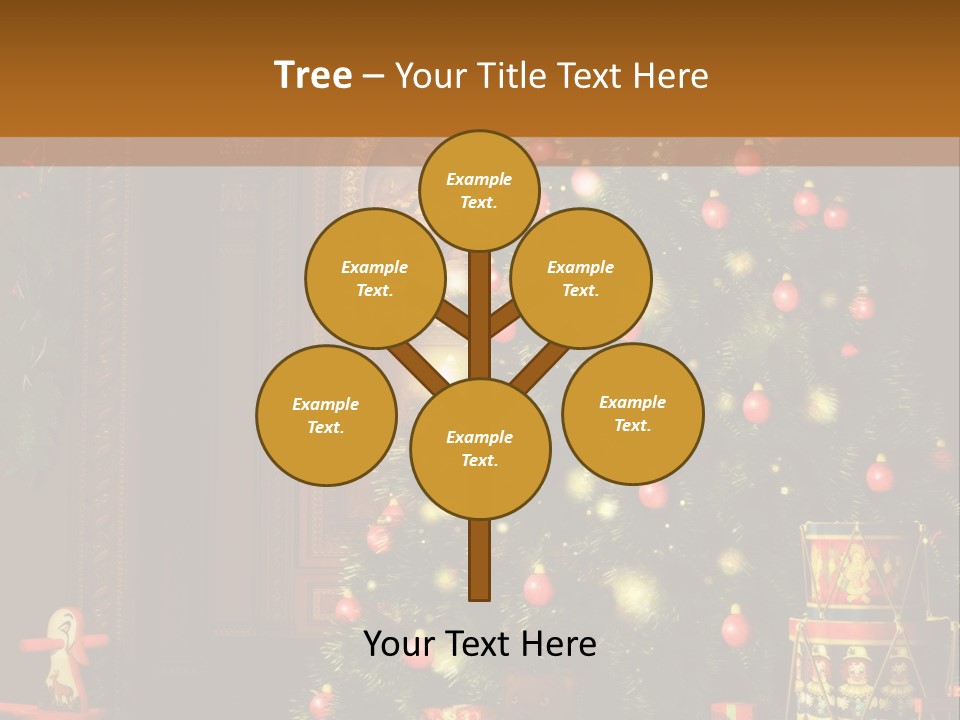 Advent Gifts Christmas Balls PowerPoint Template