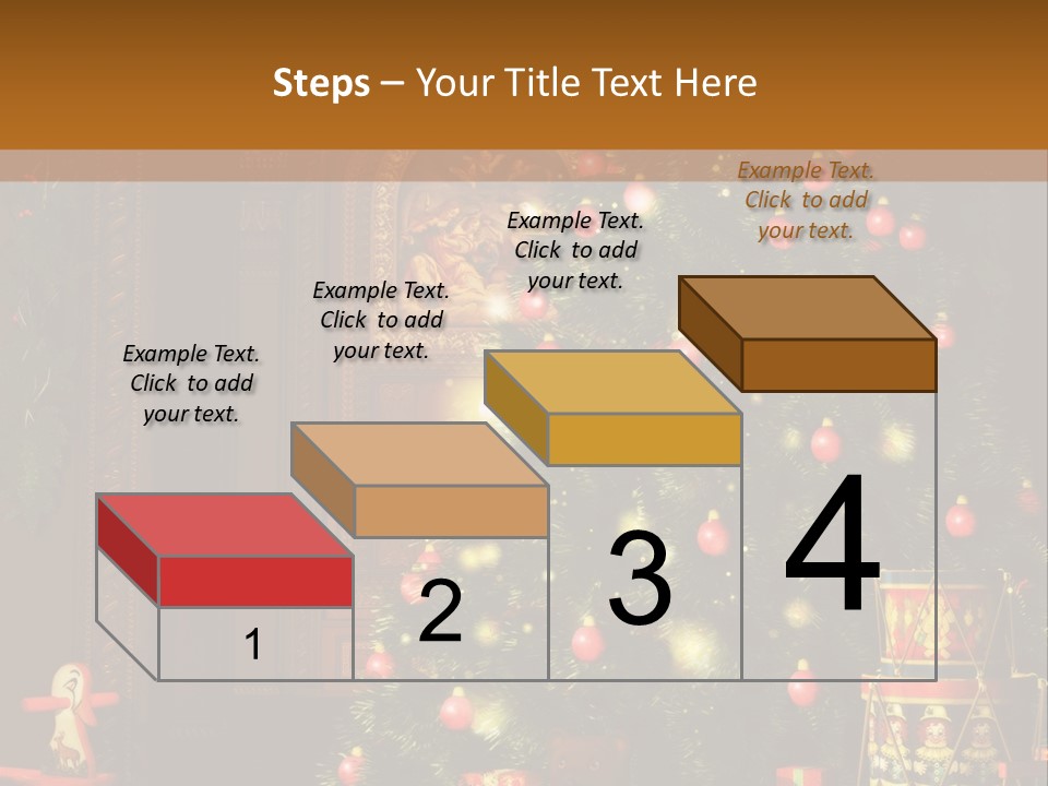 Advent Gifts Christmas Balls PowerPoint Template