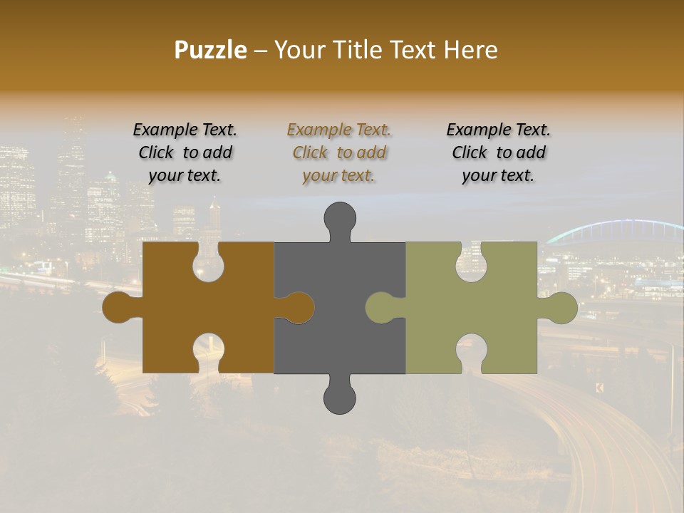 Skyline Sky Hour PowerPoint Template