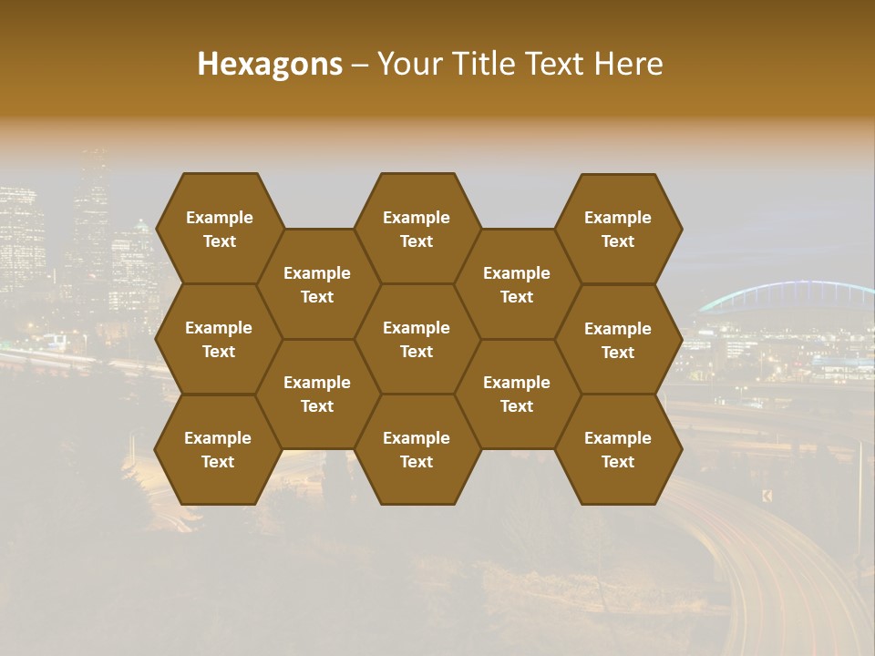 Skyline Sky Hour PowerPoint Template