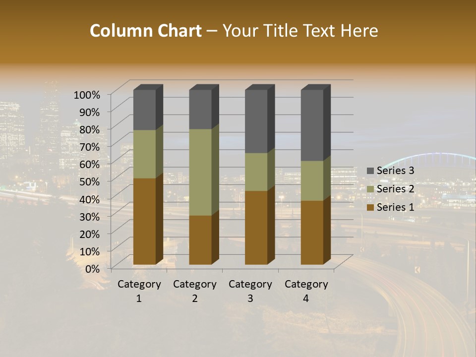 Skyline Sky Hour PowerPoint Template